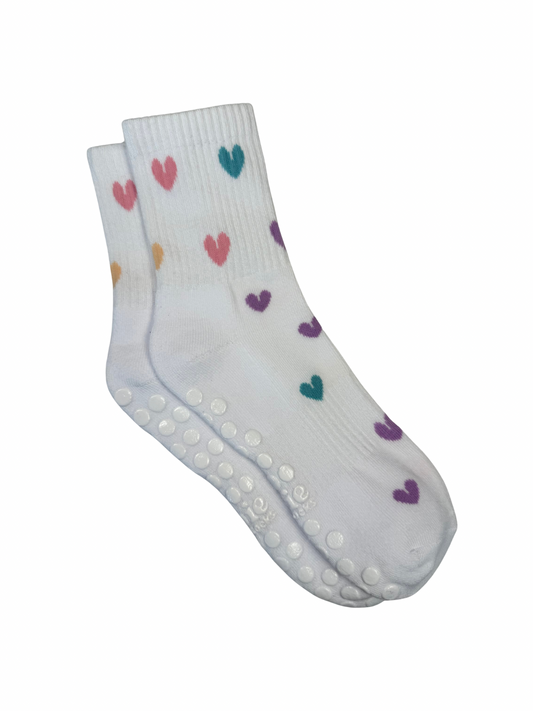 heart grip socks