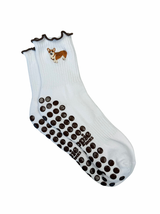 corgi grip socks